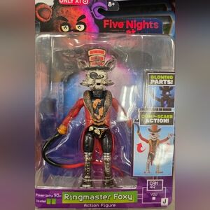 Jazwares Five Nights at Freddy's Ringmaster Foxy Action Figure.